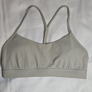 lululemon athletica Light Gray Sports Bra